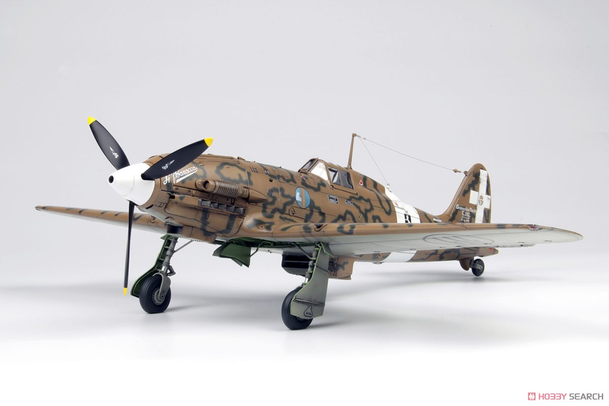 WWII Italian Air Force Macchi M.C.202 Folgore (w/Japanese Manual) (Plastic model) Item picture2