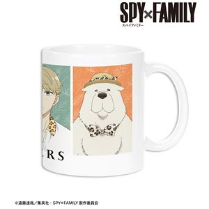 Spy x Family Tobu Zoo Collaboration [Especially Illustrated] Forger Family Animal Pattern Ver. Mug Cup (Anime Toy)