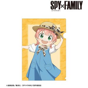SPY×FAMILY 東武動物公園コラボ 描き下ろしイラスト アーニャ・フォージャー アニマル柄ver. クリアファイル (キャラクターグッズ)