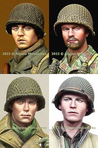 US Infantry Head Set #2 (Plastic model)