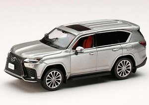 LEXUS LX600 F Sport ソニックチタニウム (ミニカー)