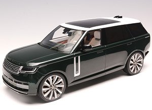 Land Rover Range Rover British Racing Green (White Roof) (ミニカー)