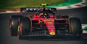 Scuderia Ferrari SF23 No.55 Scuderia Ferrari 3rd Monza GP 2023 Carlos Sainz (ミニカー)