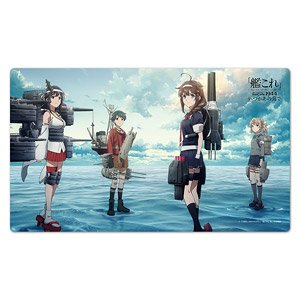 KanColle Season 2: Let`s Meet at Sea Character Rubber Mat A [Shigure & Yamashiro & Mogami & Michishio] (Anime Toy)