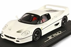 Ferrari F50 Coupe 1995 Avus White 100 (ケース有) (ミニカー)