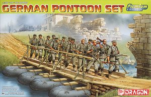 WW.II German Pontoon Set (Plastic model)