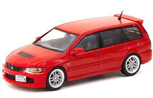 Mitsubishi Lancer Evolution Wagon Red (Diecast Car)