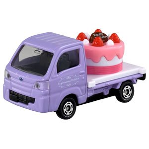 No.27 Subaru Sambar Cake Car (Box) (Tomica)