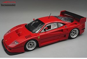 フェラーリ F40 LM プレスバージョン 1996 レッド w/BBS シルバーホイール (ミニカー)