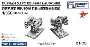 Russlan Navy RBU-1000 Launcher (Plastic model)