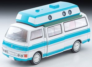 TLV-N312a Nissan Caravan Camper (White / Light Blue) 1973 (Diecast Car)