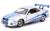 F&F ブライアン ニッサン スカイライン R34 シルバー & ブルー ツインパック (ミニカー) 商品画像2