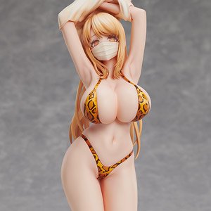 Popqn Illustration [Leopard Pattern Swimsuit] (PVC Figure)