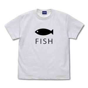 ひらやすみ FISH Tシャツ WHITE XL (キャラクターグッズ)