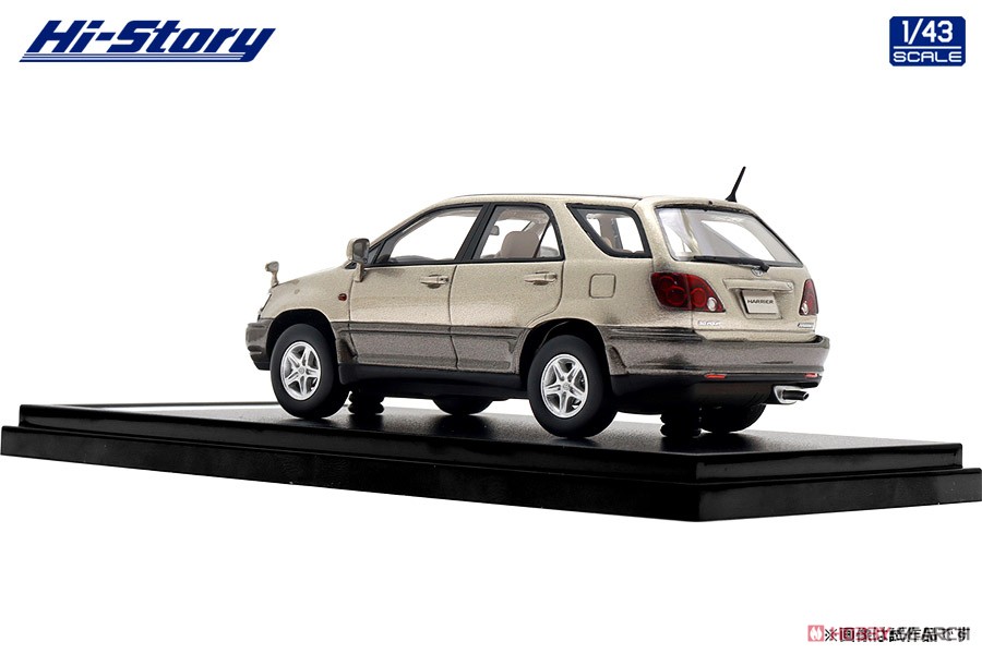 Toyota HARRIER 3.0 FOUR G Package (1997) Sparkling Gold Metallic (Diecast Car) Item picture4