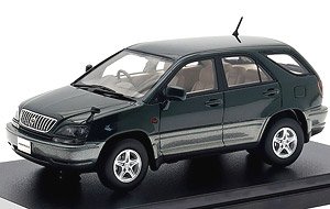 Toyota HARRIER 3.0 FOUR G Package (1997) Green Mica (Diecast Car)