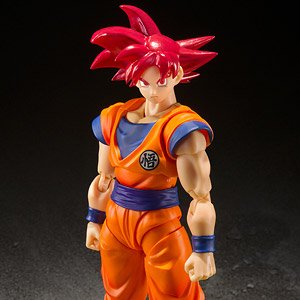 S.H.Figuarts Super Saiyan God Son Goku -Tadashiki Kokoro ga Motarasu Saiyajin no Kami- (Completed)