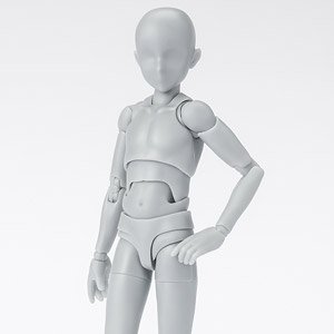 S.H.Figuarts Body-kun -School Life- Edition DX Set (Gray Color Ver.) (Completed)