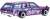 Hot Wheels Basic Cars Datsun Blue Bird Wagon (510) (Toy) Item picture2