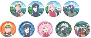 Naruto: Shippuden Can Badge (Blind) (Set of 9) (Anime Toy)