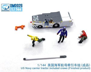 US Navy Carrier Tractor Included Crews (Finished Product) (Pre-built Aircraft)