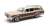 Ford LTD Country Squire 1969 Metallic Gold (Diecast Car) Item picture1