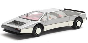 アストンマーチン ブルドッグ コンセプト 1980 シルバー (ミニカー)