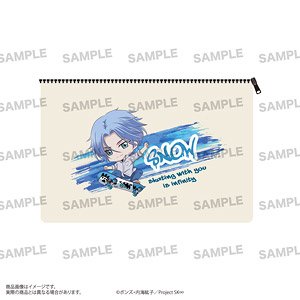 TV Animation [SK8 the Infinity] Flat Pouch (Chara Hoppin!) Snow (Anime Toy)