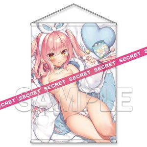 イチリ描き下ろし もふもふ▽うさぎちゃんX-RATEDタペストリー 【B1】 (キャラクターグッズ)