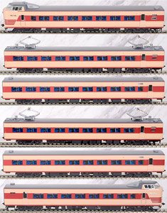 1/80(HO) J.N.R. Series 381 Limited Express (KUHA381-0) Standard Set (Basic 6-Car Set) (Model Train)