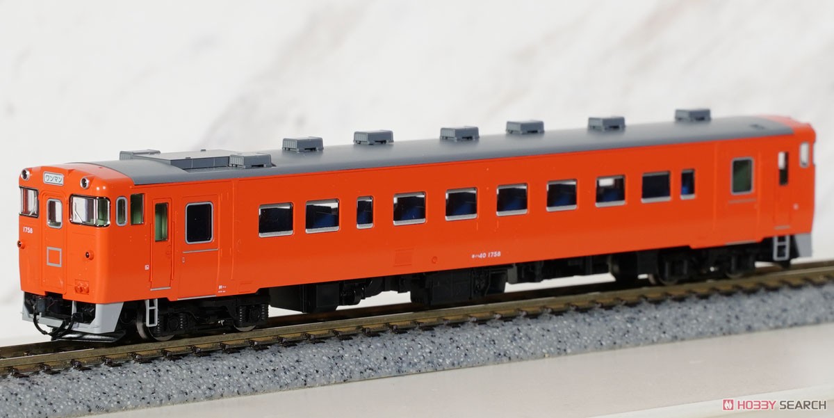JR キハ40-1700形ディーゼルカー (首都圏色・タイフォン撤去車) セット (2両セット) (鉄道模型) 商品画像6