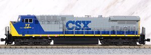 GE AC4400CW CSX #77 ★外国形モデル (鉄道模型)