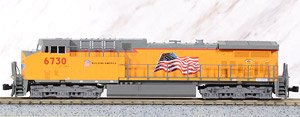 GE AC4400CW UP #6730 (Model Train)