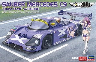Sauber Mercedes C9 `Claire Frost` w/figure (Model Car)