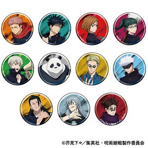 Jujutsu Kaisen Season 2 Metal Chara Badge Collection (Set of 11) (Anime Toy)