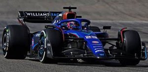Williams F1 FW45 No.23 Williams Racing 9th USA GP 2023 Alex Albon (ミニカー)