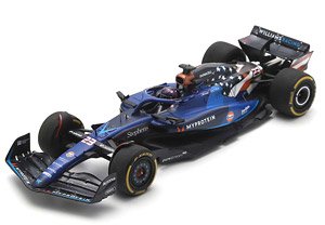 Williams F1 FW45 No.23 Williams Racing 9th USA GP 2023 Alex Albon (ミニカー)