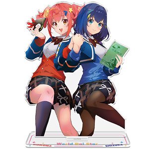 TVアニメ「ワールドダイスター」 アクリルキャラスタンド [ここな&静香] (キャラクターグッズ)
