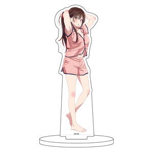キャラアクリルフィギュア 「TVアニメ『彼女、お借りします』」 22 千鶴 へそチラver. (描き下ろしイラスト) (キャラクターグッズ)
