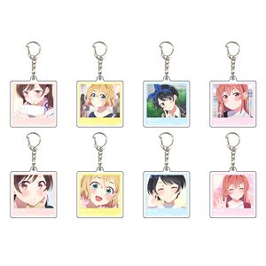 Acrylic Key Ring [TV Animation [Rent-A-Girlfriend]] 14 Box (Scene Picture Illust) (Set of 8) (Anime Toy)