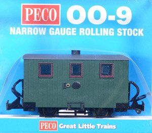 (OO-9) クオリーマンコーチ (グリーン) 【GR-570UG】 ★外国形モデル (鉄道模型)
