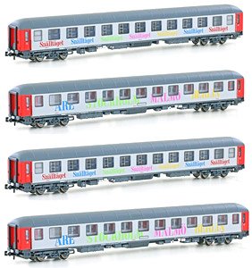 Couchette Car SNALLTAGET (4-Car Set) (Model Train)