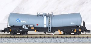 MU-N-G32061 (N) Zafns Type Tank Wagon (Gray) KVG (Model Train)