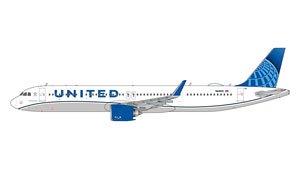United Airlines Airbus A321neo New Livery N44501 (Pre-built Aircraft)