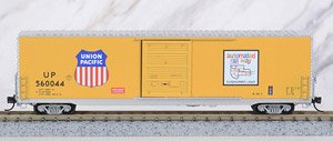 104 00 151 (N) 60` Box Car, Excess Height, Single Door, Rivet Side Union Pacific(R) RD# UP 560044 (Model Train)