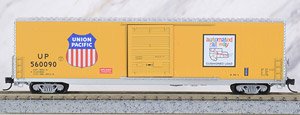 104 00 152 (N) 60` Box Car, Excess Height, Single Door, Rivet Side Union Pacific(R) RD# UP 560090 (Model Train)