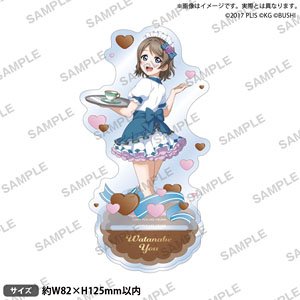 Love Live! School Idol Festival Acrylic Stand Aqours Valentine Ver. You Watanabe (Anime Toy)