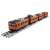 Real Class Series 201 Commuter Train (J.R. West 30N Renewaled Car/Orange) (Plarail) Item picture1