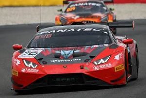 Lamborghini Huracan GT3 EVO 2 No.70 Crowdstrike Racing by Leipert Motorsport 24H Spa 2023 (ミニカー)