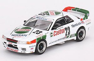 Nissan スカイライン GT-R R32 マカオ・ギアレース 優勝車1990 Gr.A #23 (右ハンドル) (ミニカー)